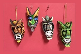 Community museums drop in mask-making workshop