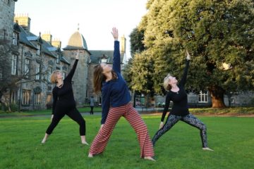 Sedentary September: Yoga on the Lawn
