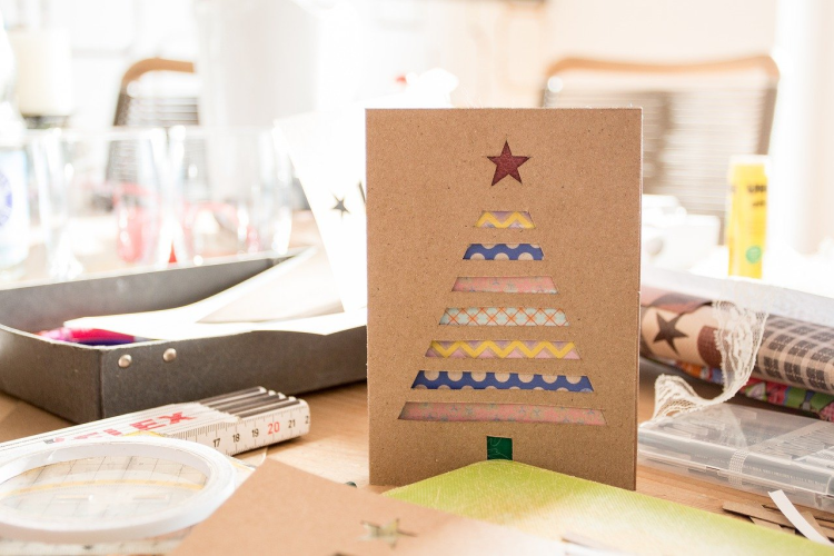 Sex Positive Christmas Card Making