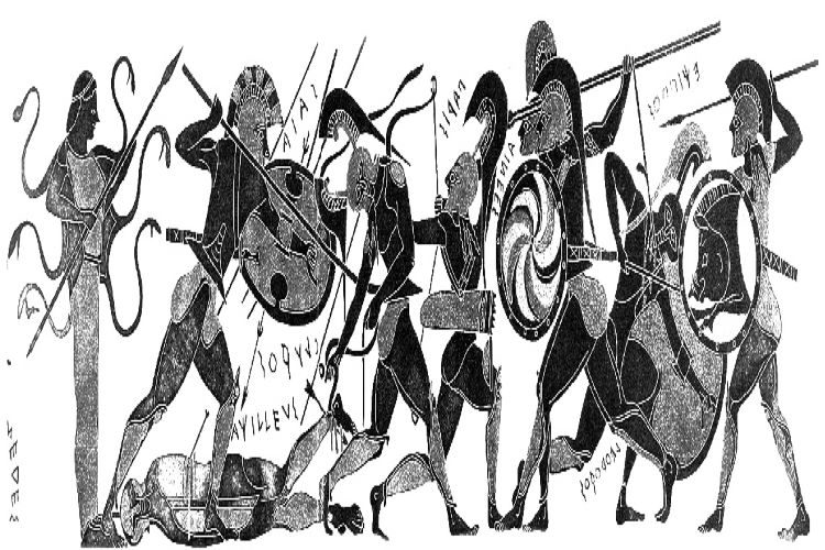 Visualising War -- Interplay between Battle Narratives in Ancient and Modern Cultures. Staging War Stories.