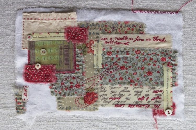 Stories from the Sewing Room – Small Cloth Collage Workshop