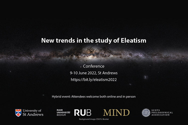 New trends in the study of Eleatism
