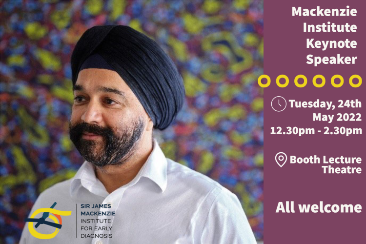 Mackenzie Institute Keynote Speaker — Sir Harpal Kumar