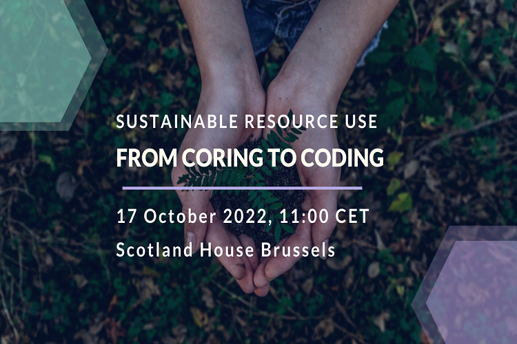 Sustainable Resource Use – From Coring to Coding