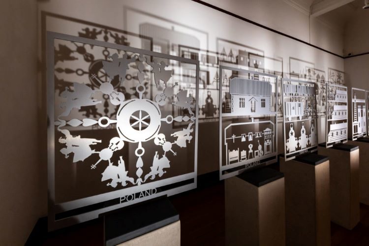 Somewhere to Stay: outdoor art installation at the University of St Andrews