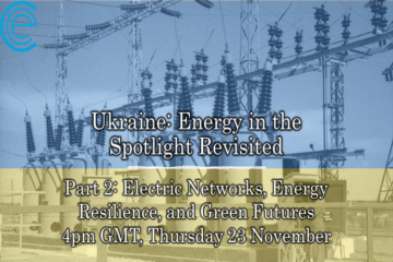Ukraine: Energy in the Spotlight -- Electric Networks