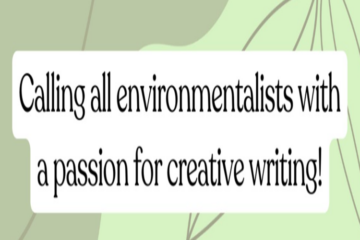 A Changing Climate Changing Lives: Poetry Writing Competition
