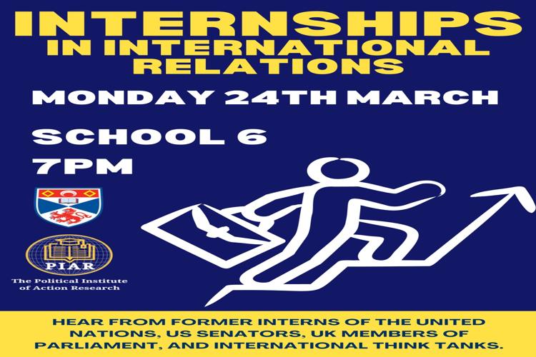 Internships in International Relations Talk