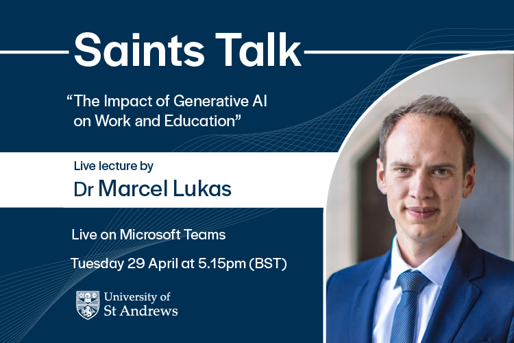 Saints Talk: Dr Marcel Lukas