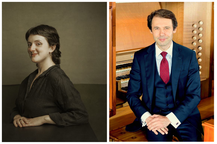 Michael Koenig (organ) and Olivia Fink (mezzo-soprano)