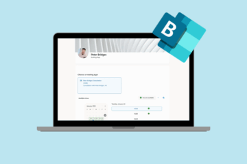 Microsoft Bookings with me