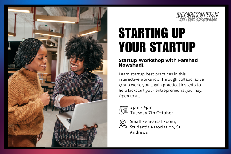 [Innovation Week 2025] Starting up your Startup Workshop