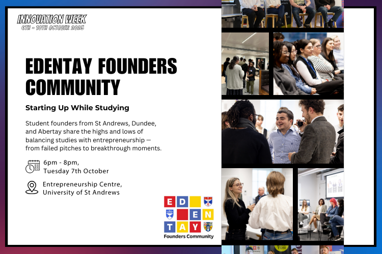 [Innovation Week 2025] EdenTay Founders Community: Starting Up While Studying