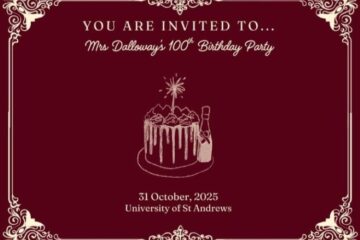 'Very Young; at the Same Time Unspeakably Aged': 100 Years of Mrs Dalloway