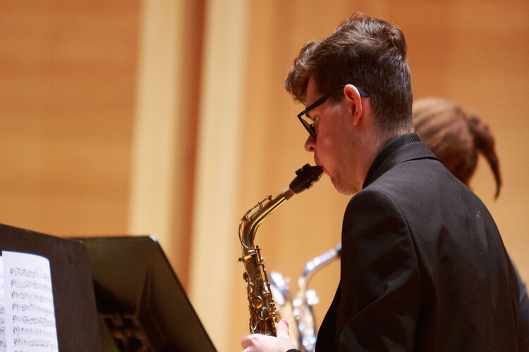 Music centre wind ensembles showcase