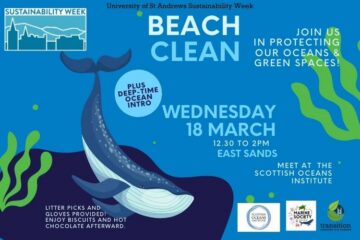 Beach clean at East Sands