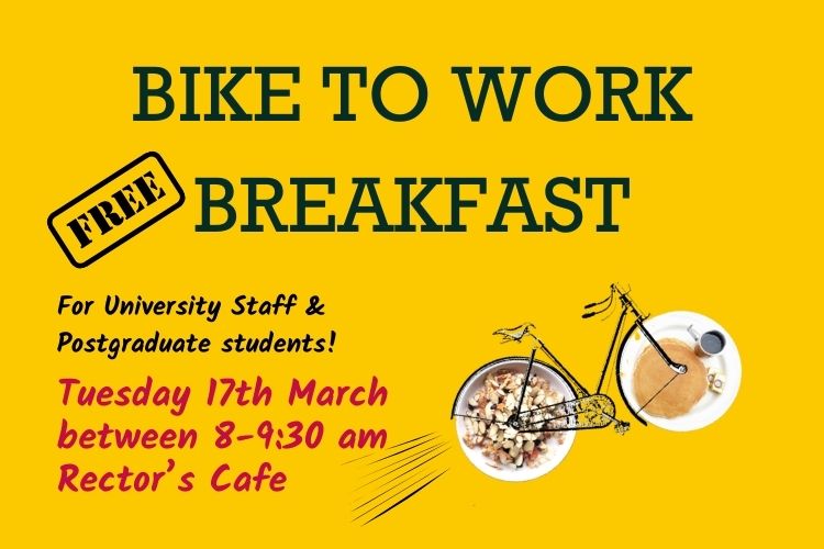 Bike to work and liftshare breakfast