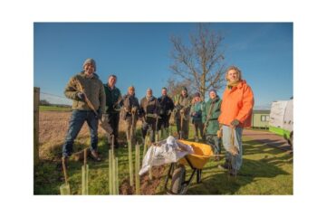 Tree planting event -- Observatory Shelterbelt