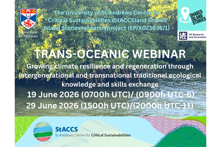 Trans-Oceanic Webinar: part one