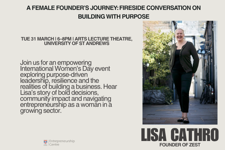 A female founder's journey: fireside conversation on building with purpose