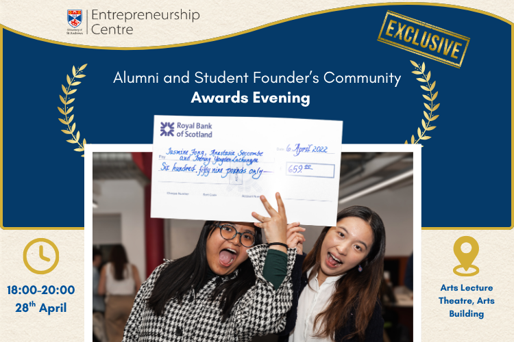 Alumni and Student Founder's Community: Awards Evening