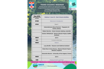 Trans-Oceanic Webinar: part one