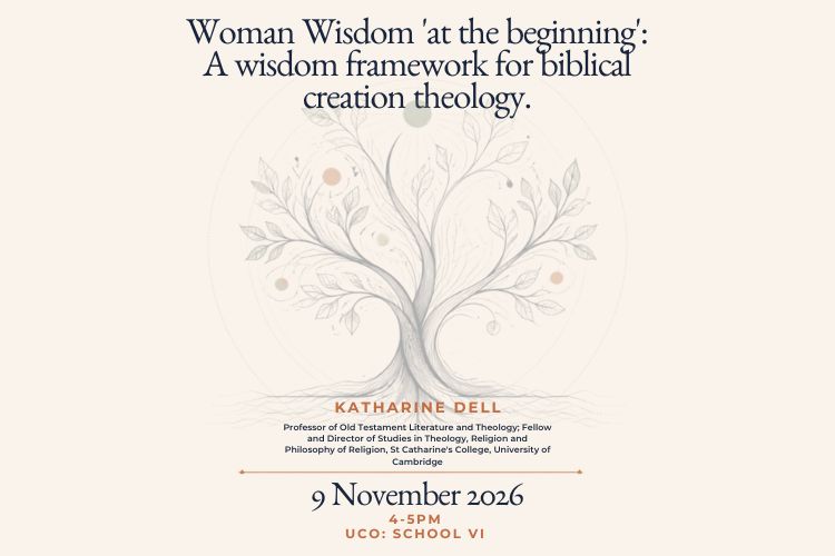 Smith Lecture Autumn 2026: Professor Katharine Dell