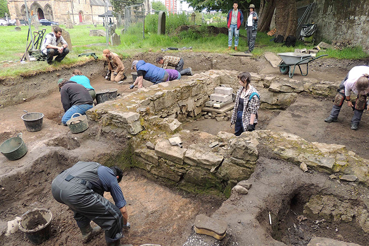 Dig Where You Stand – recent excavations at Govan Old