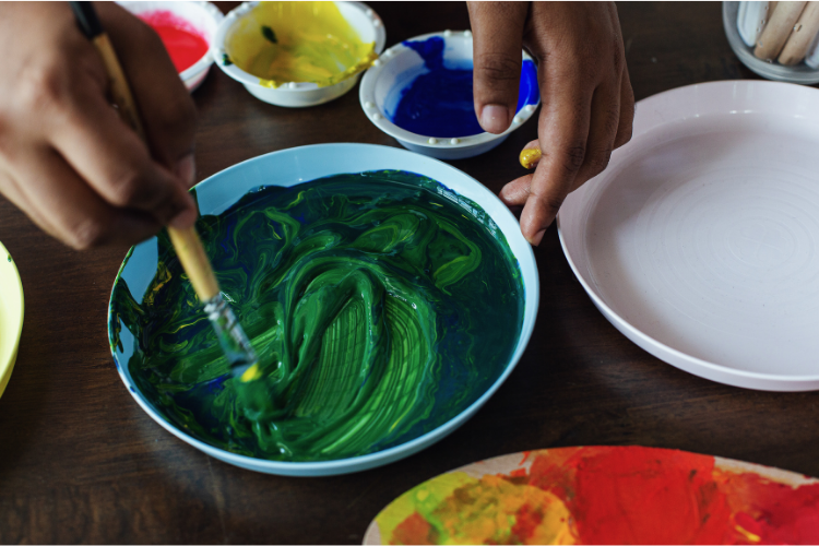 Nature in Blue Crafts (under 7)