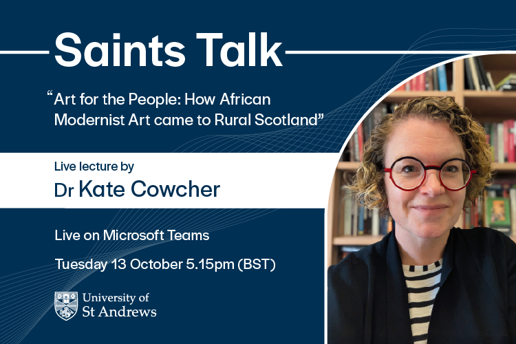 Saints Talk: Dr Kate Cowcher